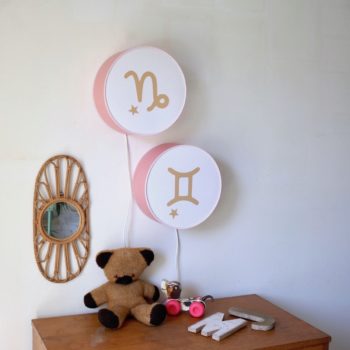 Lampe astro rose blush signe beige