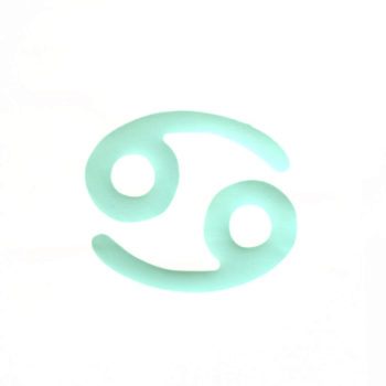 Lampe astro terracotta signe vert pâle