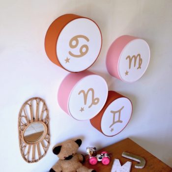 Lampe astro rose blush signe beige