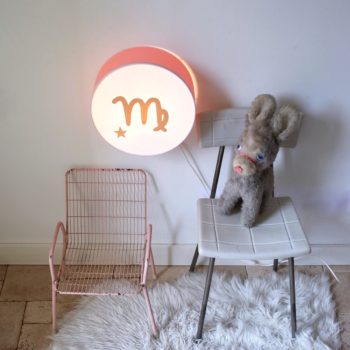 Lampe astro rose blush signe beige