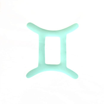 Lampe astro terracotta signe vert pâle