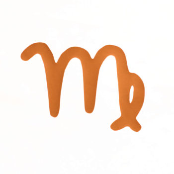 Lampe astro verte signe orange terracotta