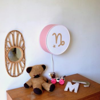 Lampe astro rose blush signe beige