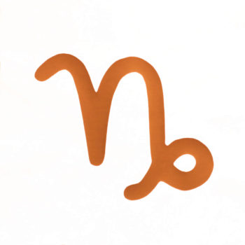 Lampe astro verte signe orange terracotta