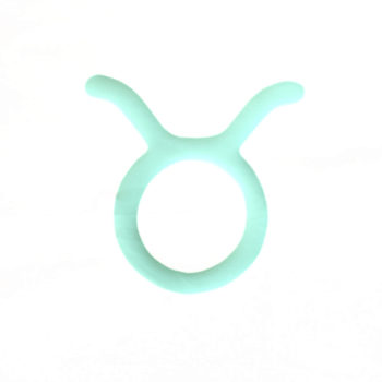 Lampe astro rose blush signe vert pâle
