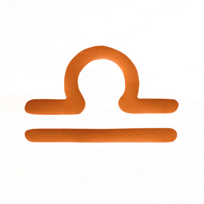 Lampe astro verte signe orange terracotta