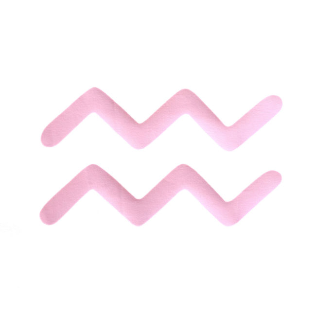 Lampe astro moutarde signe rose