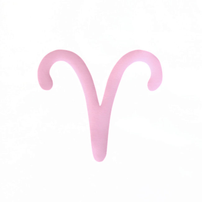 Lampe astro moutarde signe rose
