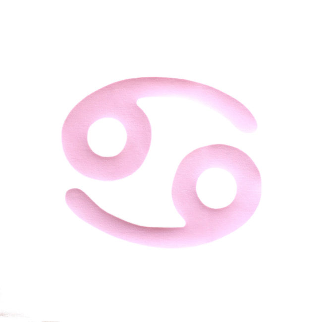 Lampe astro terracotta signe rose